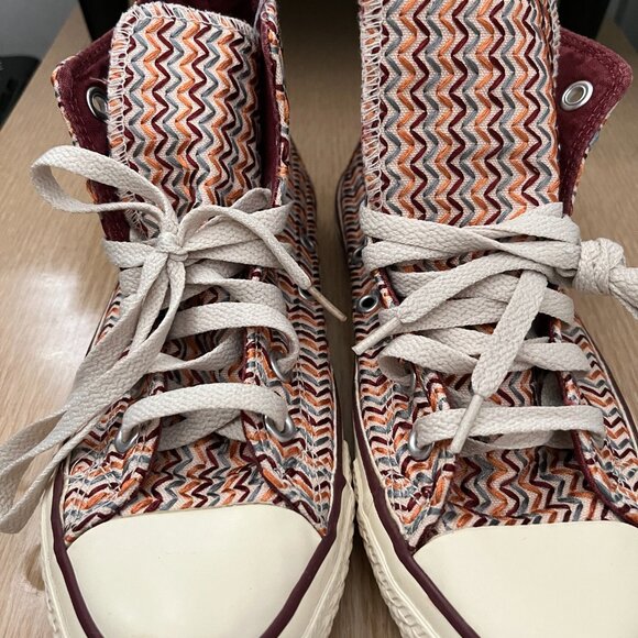 EUC CTAS Converse missoni style multicolor (6W / 4M) KICKS - Picture 3 of 7